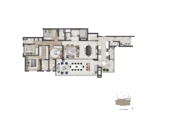 Imagem Edifício Oscar Freire, Comprar apartamento com 4 dormitórios em Pinheiros São Paulo SP