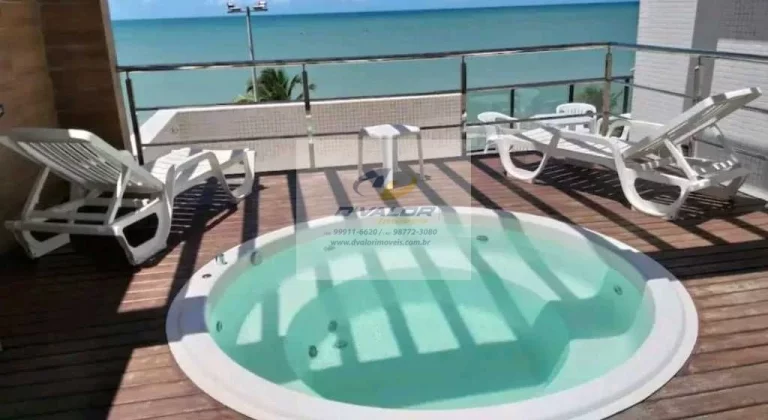 Imagem Vendo Apartamento Duplex, com 120 m², 02 Quartos (Sendo 01 suíte), 02 Vagas de Garagem.