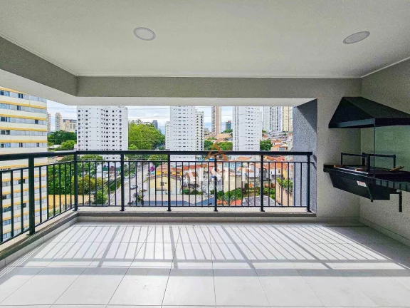 Imagem Apartamento com 3 dormitórios e varanda gourmet na Mooca