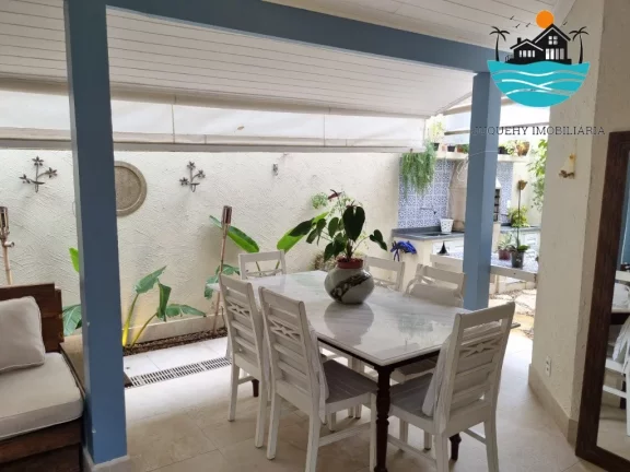 Imagem Aluguel de temporada em Juquehy - Condomínio Pé na Areia. com 4 dormitórios, 2 suítes c/ vista ao mar, 2 vagas e max. 8 pessoas | Juquehy Imobiliária