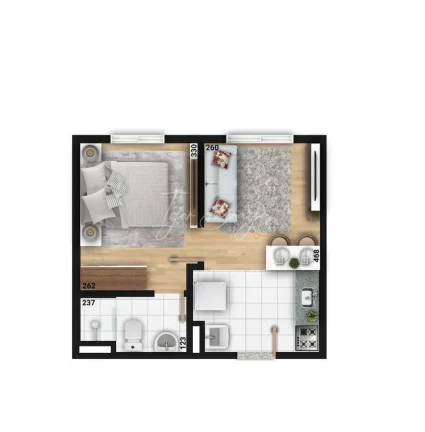 Imagem Apartamento à venda no bairro Cidade Industrial em Curitiba/PR