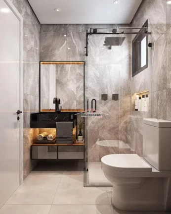 Imagem Apartamento com 1 dormitório à venda, 48 m² por R$ 438.782,00 - Vila Guilhermina - Praia Grande/SP