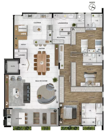 Imagem Sublime - Breve Lançamento - Apartamento à venda no bairro Batel - Curitiba/PR