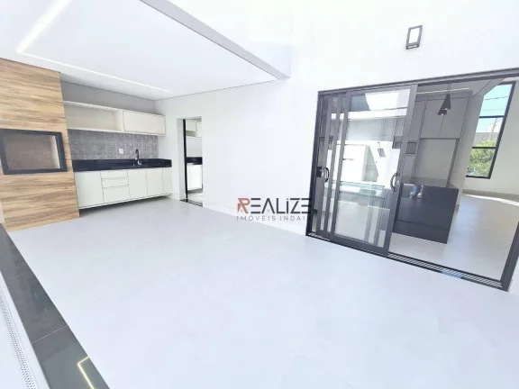 Imagem Casa térrea moderna com moveis planejados e 3 suítes à venda, 192 m² por R$ 1.680.000 - Condomínio Residencial Milano - Indaiatuba/SP
