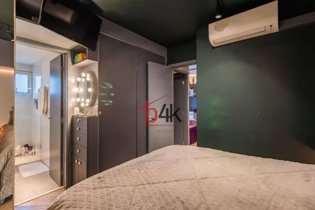 Imagem Apartamento Mobiliado com 2 quartos Brooklin Novo.