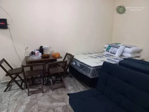 Imagem Kitnet com 1 dormitório à venda, 29 m² por R$ 220.000,00 - Boqueirão - Praia Grande/SP