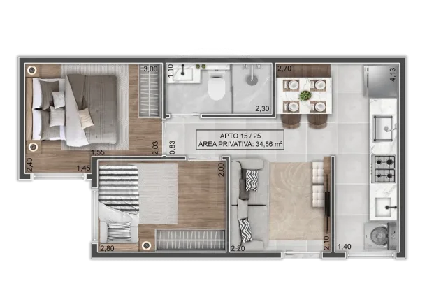 Imagem APARTAMENTO RESIDENCIAL em São Paulo - SP, Vila Matilde