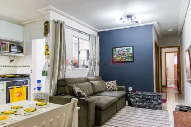 Imagem Apartamento à Venda com 2 dormitórios e vaga em prédio sem condomínio no bairro Parque Novo Oratório em Santo André