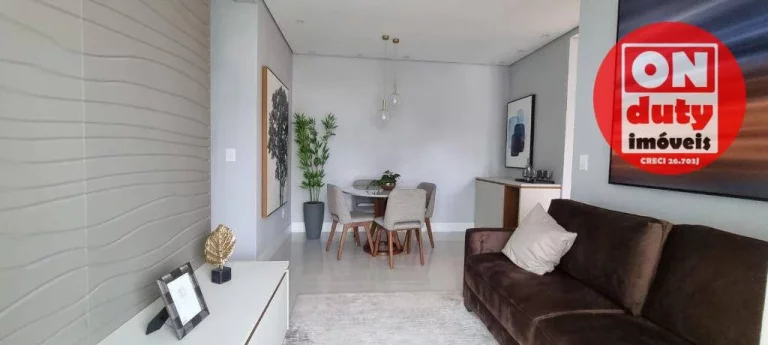 Imagem Apartamento com 2 dormitórios à venda, 76 m² por R$ 1.162.530,00 - Ponta da Praia - Santos/SP