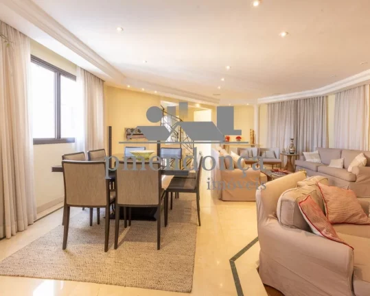 Imagem Cobertura Duplex 4 quartos, 4 suites, 5 vagas, 407 mts util