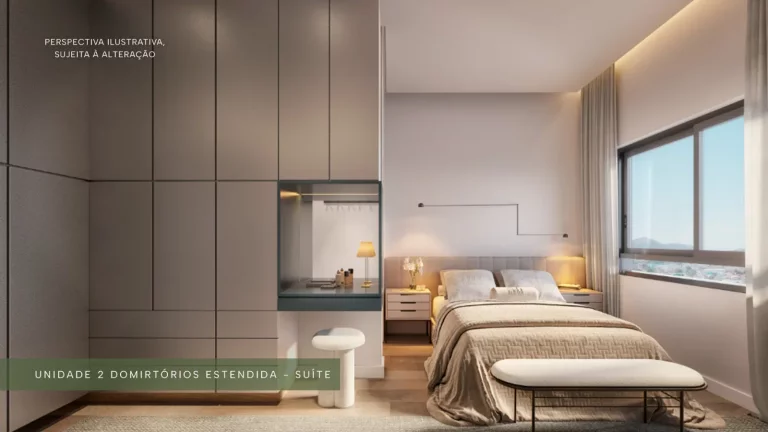 Imagem Apartamento 2 Dormitórios – 69,6 m² – Projeto Flora, Atibaia