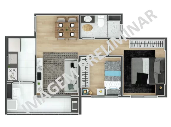 Imagem APARTAMENTO RESIDENCIAL em São Paulo - SP, Jardim São Luís