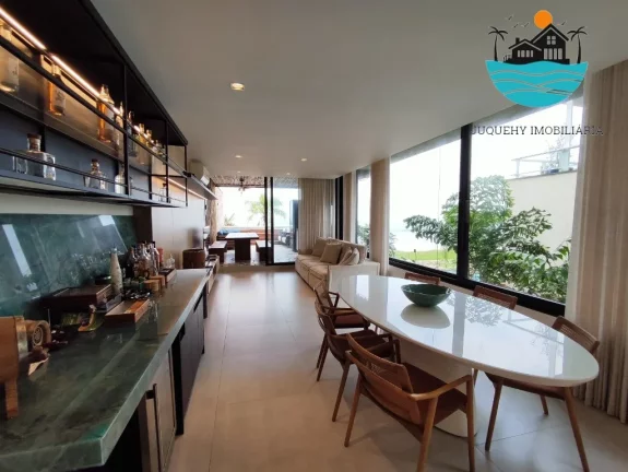 Imagem Pé na Areia com Vista ao mar - A Venda ou Locação de Temporada - Juquehy com 4 suítes, lado direito, máx. 12 pessoas | Juquehy Imobiliária