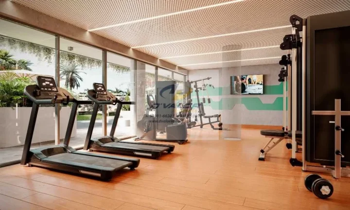 Imagem Vendo flats em prédio pé na areia da paria do Bessa, com plantas de 22m² à 50m²