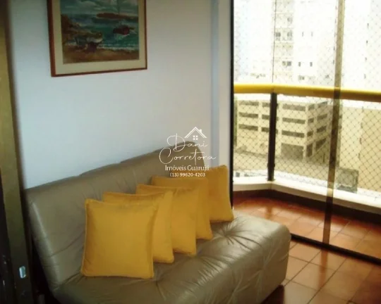 Imagem Flat residencial à venda, Praia das Pitangueiras, Guarujá - FL0037.