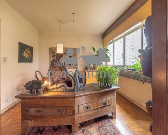 Imagem Apartamento em Higienópolis com 4 quartos (1 suíte) e 2 vagas, 240 m2