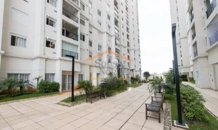 Imagem Apartamento de 55 m², com 2 dormitórios, sendo 1 suíte, 2 banheiros, sala, varanda, cozinha com a...