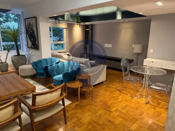 Imagem Apartamento à venda no Jardim Paulista, MOBILIADO, em São Paulo-SP: 2 quartos, 1 suíte, 1 vaga de garagem - 112m². Aproveite!