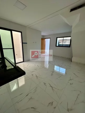 Imagem Sobrado para Venda em Santo André, Jardim Santo Alberto, 2 dormitórios, 2 suítes, 3 banheiros, 1 vaga