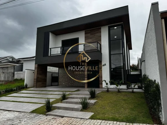 Imagem Casa Sobrado em condomínio, 4 Dormitórios( 3 suítes),Condomínio Mantiqueira
