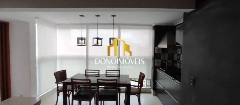 Imagem O apartamento no Condomínio SKY Patriani, em Santo André, tem 83m² e conta com 2 suítes, 2 vagas...