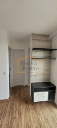 Imagem Apartamento com 2 dormitórios, sendo um com guarda-roupa planejado, piso laminado, sala para dois a...