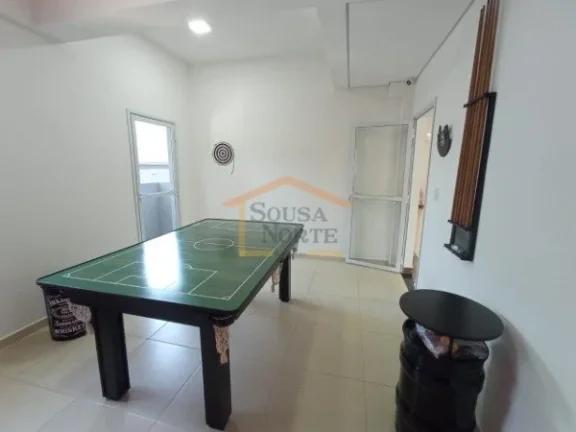 Imagem Apartamento com 40m² com 2 dormitórios, 1 banheiro, sala para dois ambientes, varanda, cozinha com...