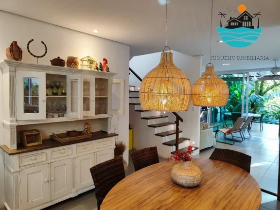 Imagem Casa para Alugar em Juquehy, com 4 suítes, área gourmet, Terraço, Max 8 pessoas, 02 vagas para carro, 100 metros da praia | Juquehy Imobiliária