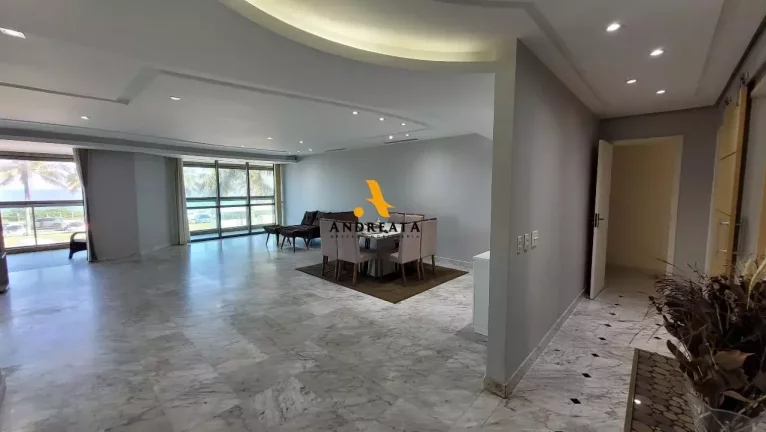 Imagem Barra da Tijuca - Costa del Sol - Posto 5 - Frontal Mar - Apartamento 4 Quartos com 2 Suites