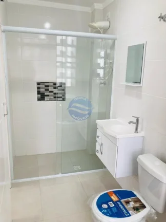Imagem Apartamento a venda em Santos no Embaré frente o mar