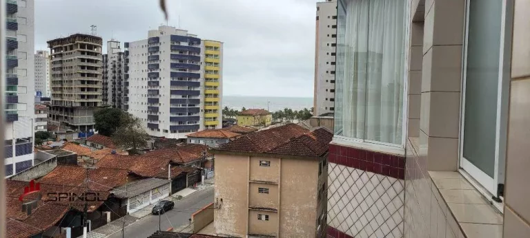 Imagem Apartamento com 2 dormitórios à venda, 55 m² por R$ 375.000,00 - Mirim - Praia Grande/SP