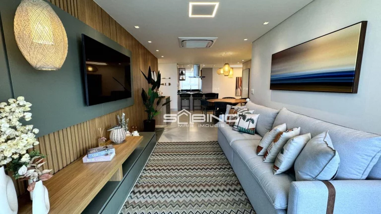 Imagem Apartamento Pé na Areia à Venda, com 3 dormitórios 3 Suítes 2 vagas 170m² - Riviera de São Lourenço Bertioga SP