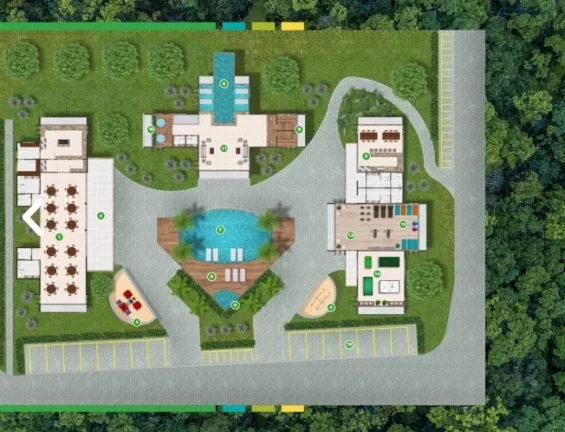 Imagem O Green View é um Condomínio Clube Fechado.