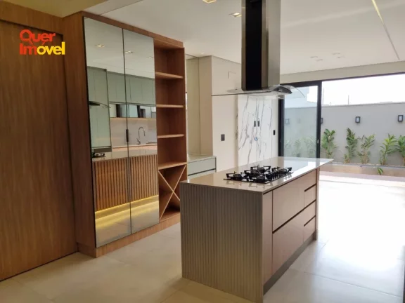 Imagem Residência de luxo em condomínio na Quinta da Mata, Ribeirão Preto-SP: 3 quartos, 3 suítes, 2 salas, 4 banheiros, 4 vagas.
