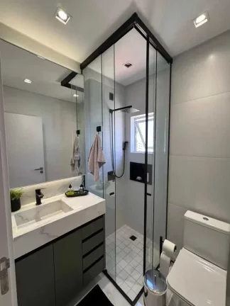 Imagem Apartamento vista mar com 2 suítes e 3 vagas de garagem em Balneário Perequê