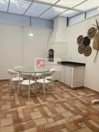 Imagem Sobrado para Venda em Santo André, Vila Pires, 3 dormitórios, 1 suíte, 3 banheiros, 2 vagas