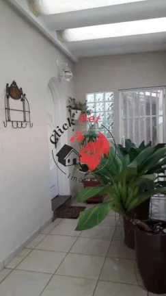 Imagem Sobrado Estudo permuta por apto até 450mil , 3 dts,suíte 3 wcs área gourmet cob, 2 vagas ,Nova Petropolis,são bernardo campo