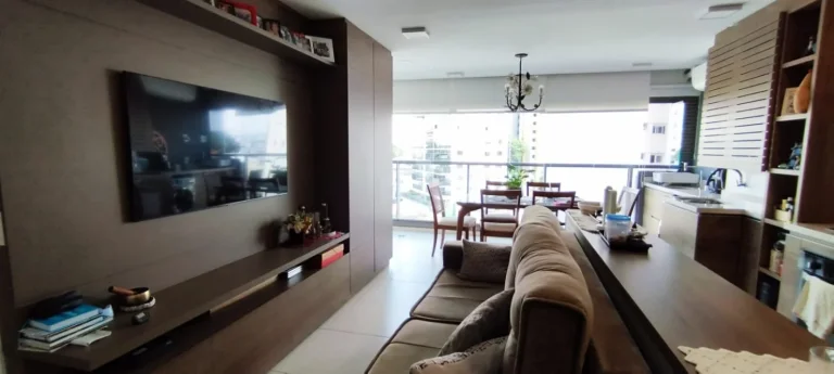 Imagem Apartamento 69M², 2Q, 1 Suíte, 2 Banheiros, Cozinha e Sala Integradas, Varanda, Face Norte, Academia, Piscina, Churrasqueira, Salão de Festas e Jogos.
