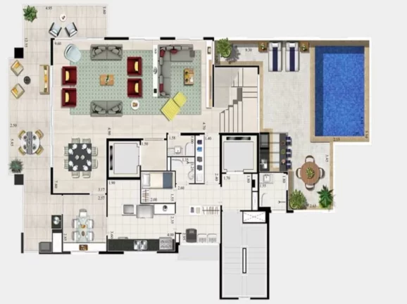 Imagem Cobertura duplex em São Paulo SP, apartamento com 4 quartos a venda em Jardim Vila Mariana, São Paulo-SP, apartment in São Paulo Brazil Coverage
