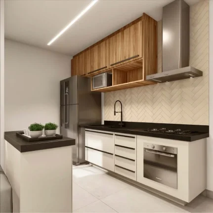 Imagem Apartamento para Venda em Santo André, Campestre, 2 dormitórios, 1 suíte, 1 banheiro, 2 vagas