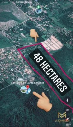 Imagem Terreno à venda, 481700 m² por R$ 15.000.000,00 - Garrote - Caucaia/CE