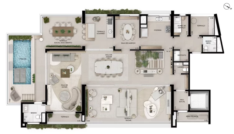 Imagem Apartamento em Brooklin Paulista - São Paulo SP