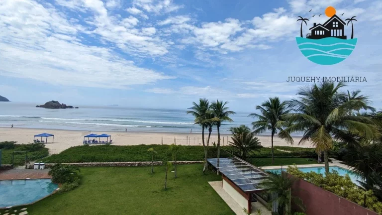 Imagem Casa a Venda Juquehy Pé na Areia, aluguel de temporada em Juquehy com 4 suítes c/ máx.. 10 pessoas, piscina, 280 m2 | Juquehy Imobiliária