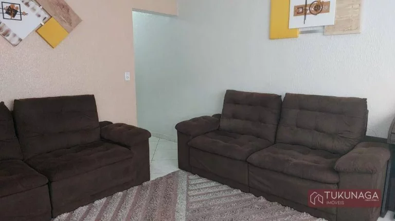 Imagem Casa com 2 dormitórios à venda, 180 m² por R$ 614.000,00 - Jardim Santa Bárbara - Guarulhos/SP