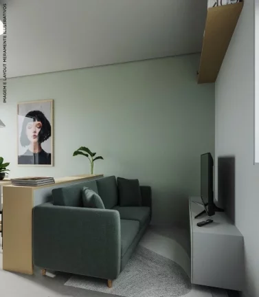 Imagem Condomínio Edifício Asa Sul, apartamento tipo Studio em São Paulo SP