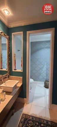 Imagem Apartamento, 152 m² - venda por R$ 1.650.000 ou aluguel por R$ 11.000/mês - Gonzaga - Santos/SP