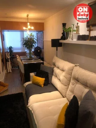 Imagem Apartamento com 2 dormitórios à venda, 67 m² por R$ 550.000,00 - Itararé - São Vicente/SP