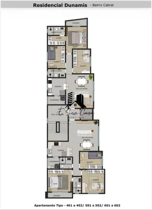 Imagem Apartamento a Venda 03 Quartos Bairro Cabral Contagem MG