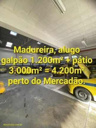 Imagem Galpão para Locação em RIO DE JANEIRO, MADUREIRA, 2 banheiros