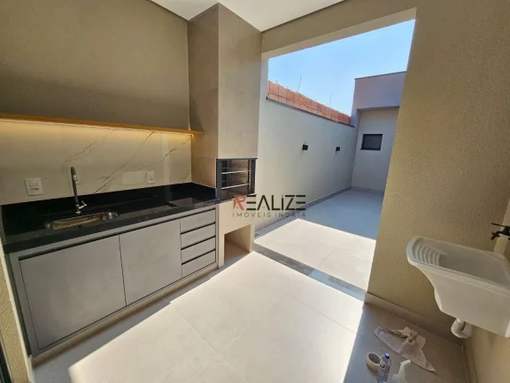 Imagem Casa nova e moderna com 3 dormitórios à venda, 107 m² por R$ 749.000 - Jardim Bom Sucesso - Indaiatuba/SP